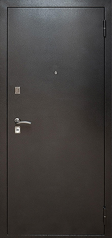 Бронированная дверь с порошковым напылением и МДФ №2