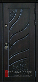 Стальная дверь Бронированная дверь №34 с отделкой МДФ ПВХ