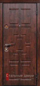 Стальная дверь Дверь внутреннего открывания №25 с отделкой МДФ ПВХ